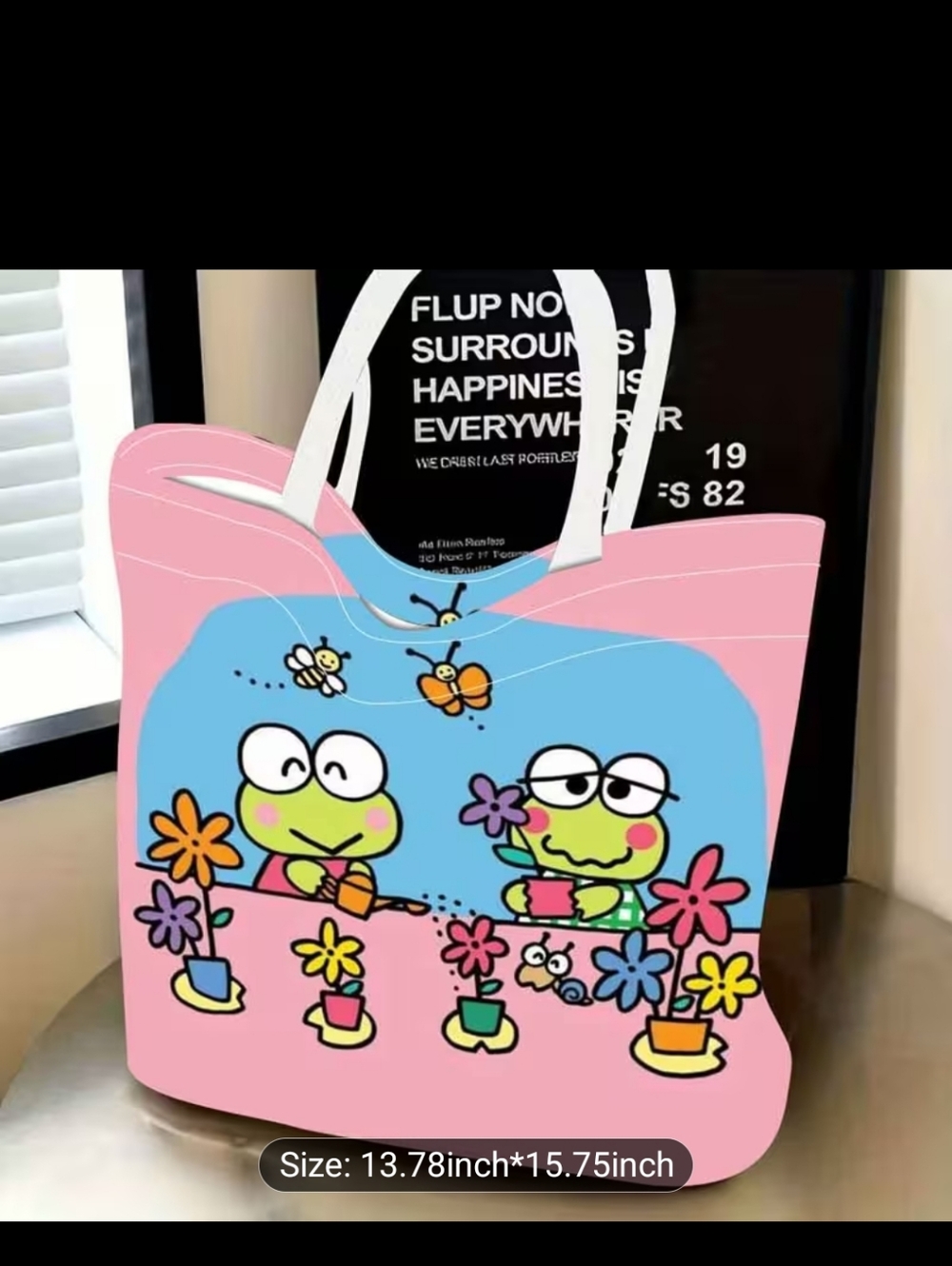 Keroppi Large Tote
